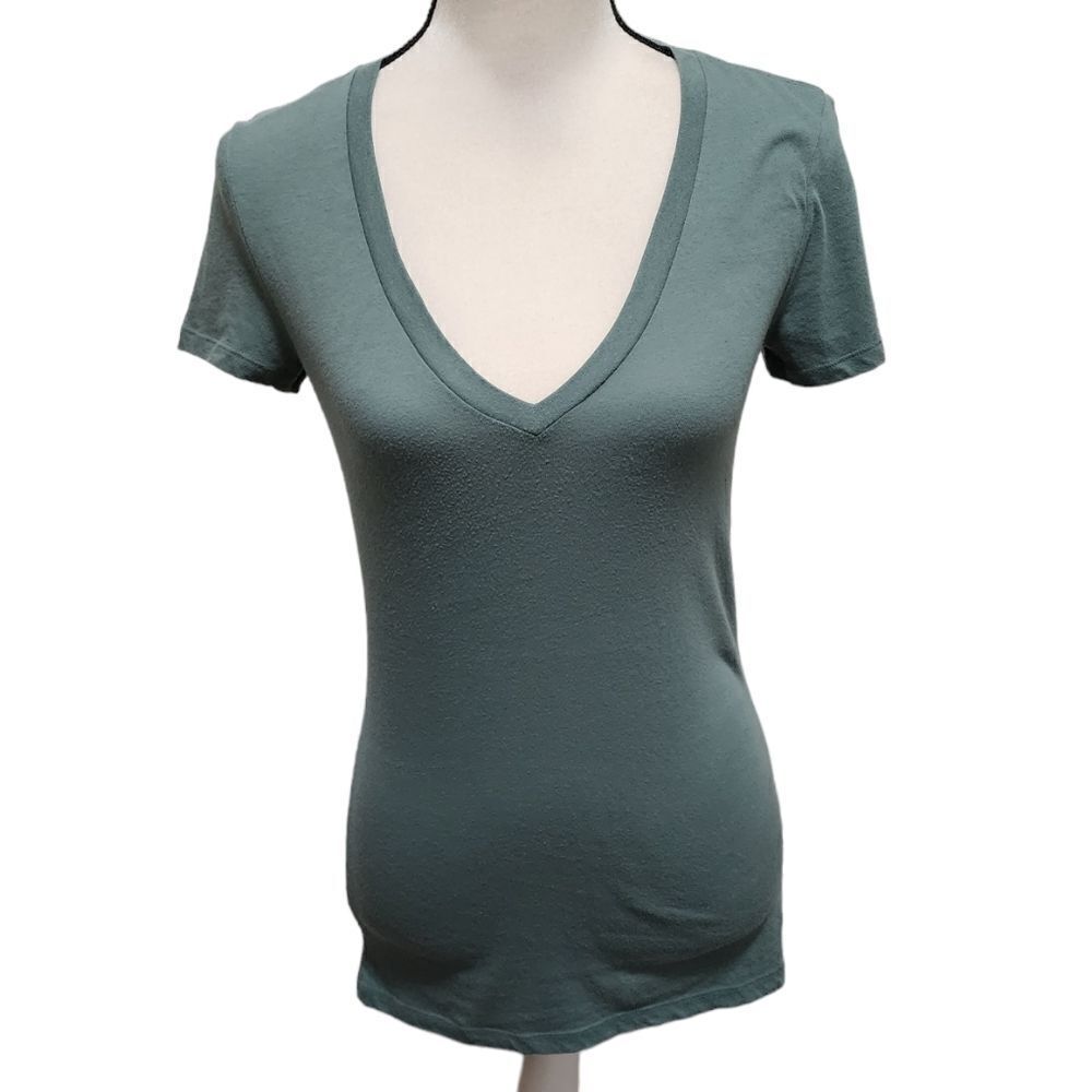 PINK Victoria's Secret Green Short Sleeve Tee